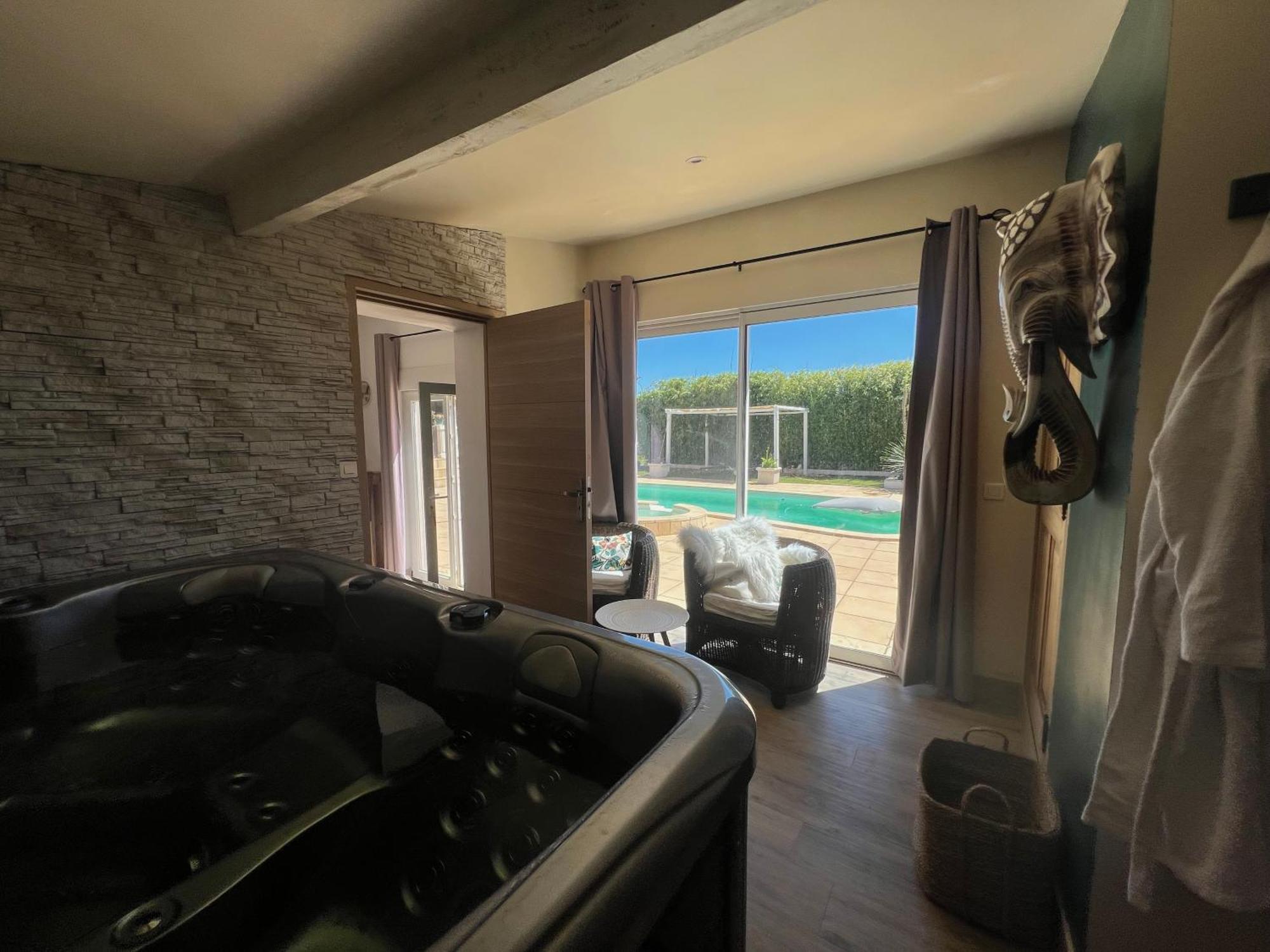 Lecrin Chambre D'Hote Spa Bellegarde  Buitenkant foto